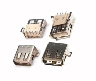 Разъем SMD USB-A на плату (мама)