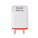 Сетевое зарядное устройство 2 USB порта 2.1А + 1.0А
