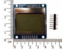 Nokia 5110 , LCD модуль , синяя подсветка