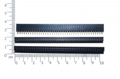PBD-40 гнездо на плату 2.54мм 2х40 прямое (DS-1023 - 2x40)
