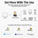 USB адаптер Bluetooth CSR V4.0 Dongle Adapter повышенной дальности 20м, чип CSR8510, 3Mbps
