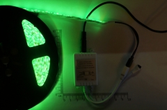 Гибкая светодиодная лента SMD 3528 60 светодиодов/метр, RGB, влагозащищенная.