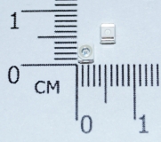 Светодиод SMD 1210, 3528, синий, 120