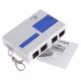 Кабельный сетевой тестер RJ45 RJ11 Mini категория 5 - брелок на ключи