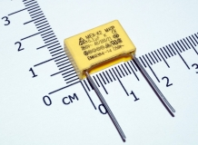 Конденсатор полипропиленовый пленочный X2 0.1uf / 0.1мкФ (250В) 104