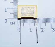 Конденсатор полипропиленовый пленочный X2 0.1uf / 0.1мкФ (250В) 104