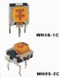 Подстроечный резистор 1 КОм WH06-2C (горизонтальная регулировка)(102)