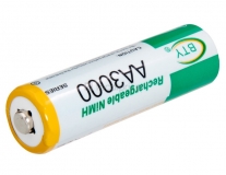 Аккумулятор BTY AA3000, AA Ni-MH 1.2 В 3000 мА/ч, комплект 4 шт.