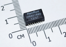Трансформатор Ethernet HanRun HR601680 (TRC) (10/100 BASE-T Single Port)