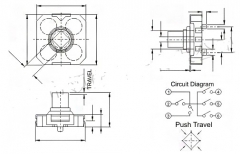 TS-006 7 * 7 * 5мм мультиджойстик