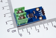 Модуль датчика тока 20А на чипе ACS712ELCTR-20A