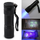 Ультрафиолетовый фонарик 9LED 3AAA