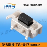 Кнопка тактовая TS-017 smd 3 * 6 мм
