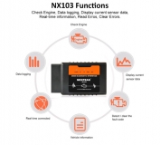 ELM327 V1.5 OBDII OBD2 OBD-II WiFi диагностический сканер NEXPEAK NX103