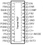 TPS65140 TPS65140PWP 	(TSSOP24)
