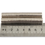 Неодимовый магнит (диск) NdFeB D10 x h1.5 мм N35