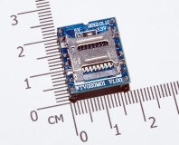 Звуковой музыкальный модуль WTV020-SD-20SS с поддержкой micro-SD  картой