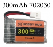 Литий-полимерный аккумулятор 3,7В  072030 702030 300mah 30C