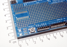 Proto Mega Shield V3 в комплекте с мини-протоплатой.