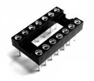 Панелька DIP 14P цанговая