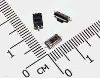 Кнопка тактовая  SMD 3 * 6 * 2.5 мм (черная)