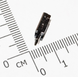 Разъем mini-USB на плату, контакты 180 град.  (мама)