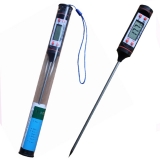 Цифровой LCD термометр-щуп -50° +300 °С (черный)