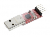 Универсальный преобразователь USB to TTL на CP2102, serial converter, 5Pin