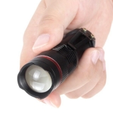 Фонарик светодиодный 1000 lm CREE  Q5 с изменяемым фокусом