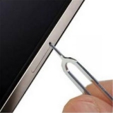 Шпилька для извлечения SIM карты в Iphone 8, 7,  6, 6S, 5, 5S, 5C, 4, 4S,  3, 3GS, Ipad, Samsung S7, S8