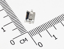 Разъем micro-usb 5P на плату (мама) (для телефонов, планшетов...)