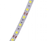 Гибкая светодиодная лента SMD 5050 60 светодиодов/метр, белый цвет, влагозащищенная.
