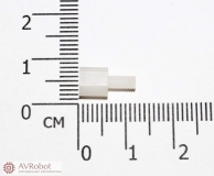 Стойка нейлоновая HTS-306 (6мм, резьба М3) M3*6+6