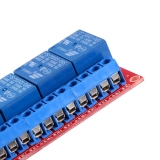 Модуль реле 8-канальный для Arduino (с оптронной изоляцией, 12В, hight and low level trigger, реле Songle)