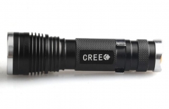 Фонарик светодиодный CREE XM-L Q5 2000 lm с изменяемым фокусом