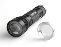 Фонарик светодиодный CREE XM-L Q5 2000 lm с изменяемым фокусом