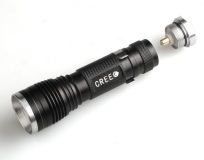 Фонарик светодиодный CREE XM-L Q5 2000 lm с изменяемым фокусом