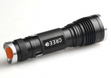Фонарик светодиодный CREE XM-L Q5 2000 lm с изменяемым фокусом