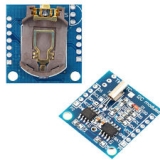 I2C модуль часов реального времени RTC 24C32 на микросхеме DS1307 + микросхема EEPROM AT24C32 без батареи CR2032