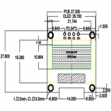 0,96-дюймовый синий/голубой ЖК дисплей 128 * 64 OLED-дисплей, I2C IIC, модуль для Arduino, SSD1306