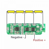 Контроллер заряда разряда BMS 4S 4-5A для 4 Li-Ion аккумуляторов 18650