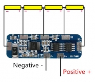 Контроллер заряда разряда BMS 4S 4-5A для 4 Li-Ion аккумуляторов 18650