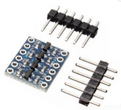 Преобразователь уровней 4-х канальный 5В-3В IIC UART, SPI  для Arduino