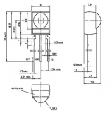 ИК-приемник TSOP4838  IR Remote Receiver 38kHz 45m 3-Pin