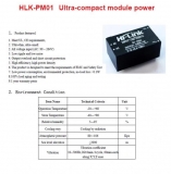 HLK-PM01 AC/DC  220В - 5В,  конвертер изолированный, 5В  0.6A, Hi-Link