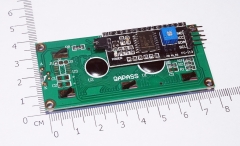 Arduino IIC / I2C 1602 LCD синий дисплей (5В)