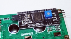 Arduino IIC / I2C 1602 LCD синий дисплей (5В)