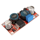 XL6009 20W 400KHz 4A (регулируемый повышающий преобразователь напряжения, вход 3-32В, выход 5-35В)