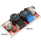 XL6009 20W 400KHz 4A (регулируемый повышающий преобразователь напряжения, вход 3-32В, выход 5-35В)