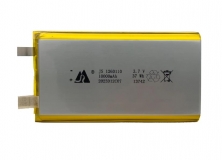 Литий-полимерный аккумулятор для POWERBANK 1260110, 10000mAh, 3.7V, 37Wh, 110*60*12мм